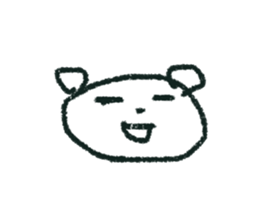 kumachandesu (Rakugaki) sticker #12658276