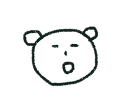 kumachandesu (Rakugaki) sticker #12658281