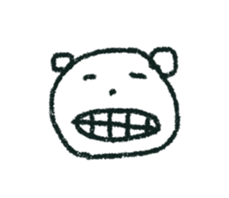 kumachandesu (Rakugaki) sticker #12658283