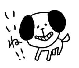 dog sticker bow wow2 sticker #12658700