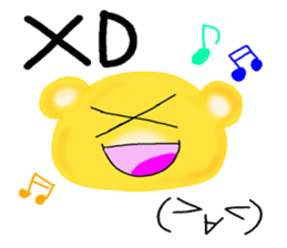 Kuma 's English lesson 3 sticker #12659197