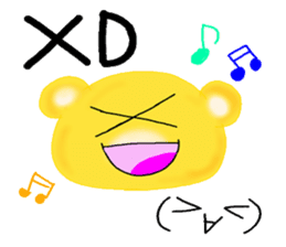 Kuma 's English lesson 3 sticker #12659197