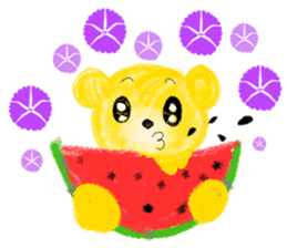 Kuma 's English lesson 3 sticker #12659226