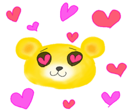 Kuma 's English lesson 3 sticker #12659227