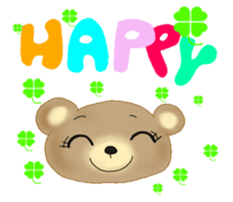 Kuma 's English lesson 3 sticker #12659228