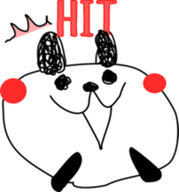 Drinking Happy Panda sticker #12659245