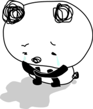 Drinking Happy Panda sticker #12659259