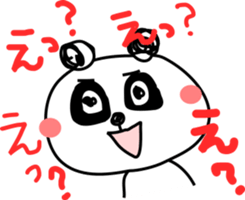 Drinking Happy Panda sticker #12659260