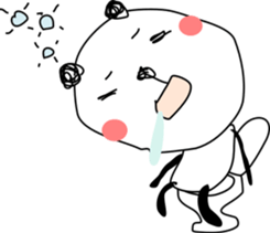 Drinking Happy Panda sticker #12659264