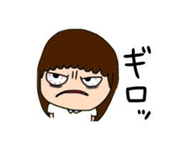 Insomnia girl sticker 2 sticker #12659636