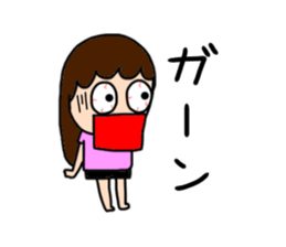 Insomnia girl sticker 2 sticker #12659642