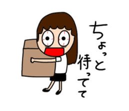 Insomnia girl sticker 2 sticker #12659658