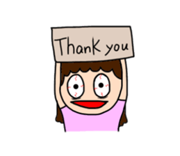 Insomnia girl sticker 2 sticker #12659659