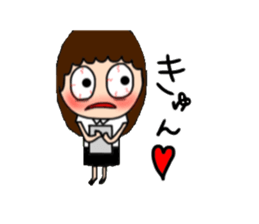 Insomnia girl sticker 2 sticker #12659661