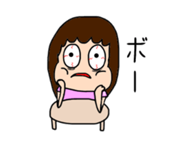 Insomnia girl sticker 2 sticker #12659666