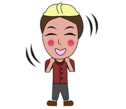 Haa-nee Wedding Series Nueng & M sticker #12660056