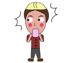 Haa-nee Wedding Series Nueng & M sticker #12660058