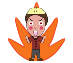 Haa-nee Wedding Series Nueng & M sticker #12660063