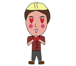 Haa-nee Wedding Series Nueng & M sticker #12660069