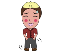 Haa-nee Wedding Series Nueng & M sticker #12660070