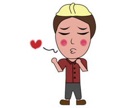 Haa-nee Wedding Series Nueng & M sticker #12660071