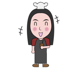 Haa-nee Wedding Series Nueng & M sticker #12660077