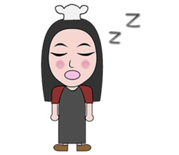 Haa-nee Wedding Series Nueng & M sticker #12660079