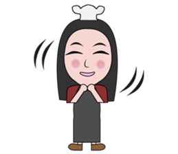 Haa-nee Wedding Series Nueng & M sticker #12660081