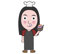 Haa-nee Wedding Series Nueng & M sticker #12660083