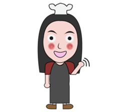 Haa-nee Wedding Series Nueng & M sticker #12660088