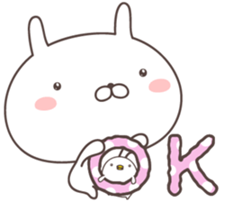 Pretty rabbit -korean- sticker #12660565