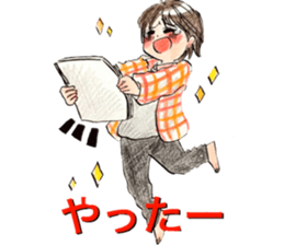 yurika coloredpencil cute sticker #12661065