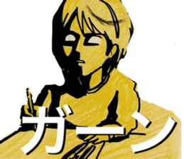 yurika coloredpencil cute sticker #12661069