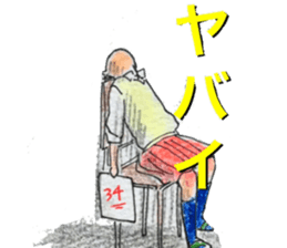 yurika coloredpencil cute sticker #12661071