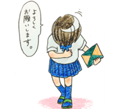 yurika coloredpencil cute sticker #12661076