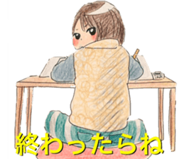 yurika coloredpencil cute sticker #12661080