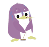 Chibi Purpen sticker #12661225