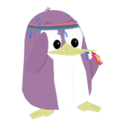 Chibi Purpen sticker #12661231