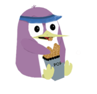 Chibi Purpen sticker #12661240