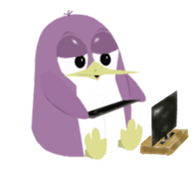 Chibi Purpen sticker #12661241