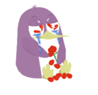 Chibi Purpen sticker #12661242