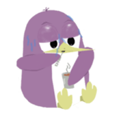 Chibi Purpen sticker #12661247