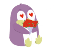 Chibi Purpen sticker #12661251