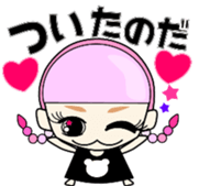 KAWAII girl "CHIBI-GYAL chan" sticker #12661502