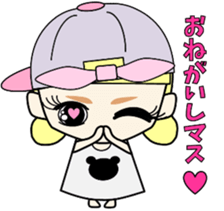 KAWAII girl "CHIBI-GYAL chan" sticker #12661507