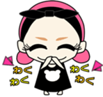 KAWAII girl "CHIBI-GYAL chan" sticker #12661517