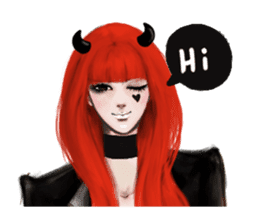 REA (Red devil girl) ver.2 sticker #12661534