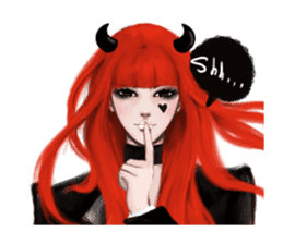 REA (Red devil girl) ver.2 sticker #12661539