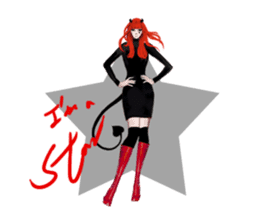 REA (Red devil girl) ver.2 sticker #12661548