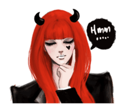 REA (Red devil girl) ver.2 sticker #12661555